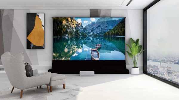 celexon CLR UST Hochkontrast Bodenscheren Leinwand - HomeCinema V2.0